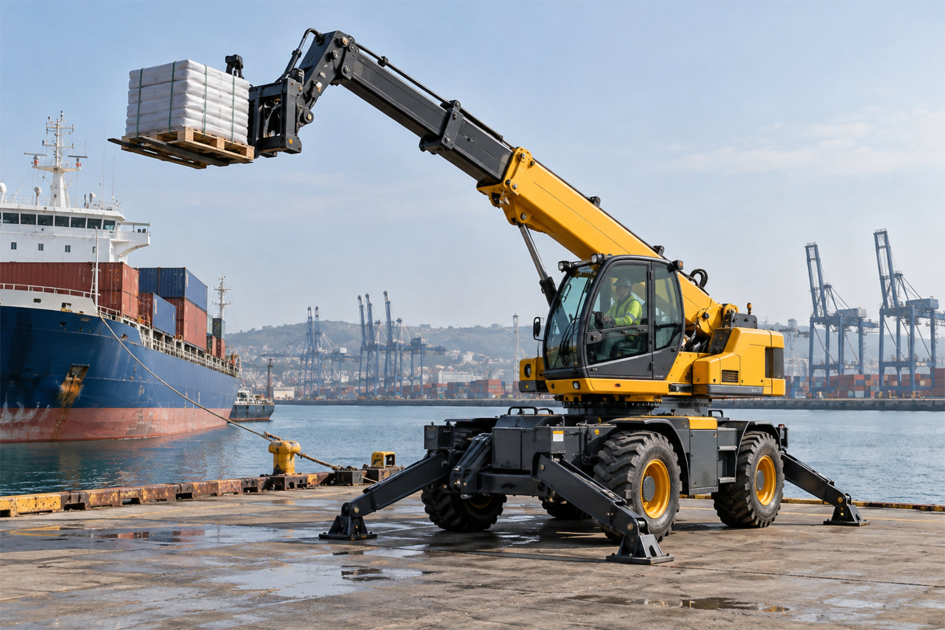 Telescopic Handler Practical Training